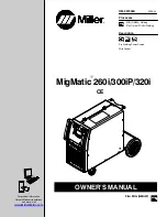 Предварительный просмотр 1 страницы Miller 059015051 Owner'S Manual