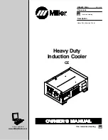 Предварительный просмотр 1 страницы Miller 195406 Owner'S Manual