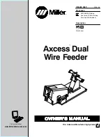 Preview for 1 page of Miller 394F Owner'S Manual