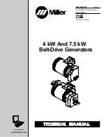 Preview for 1 page of Miller 819A Technical Manual