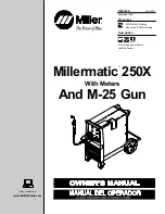 Miller And M-25 Gun Owner'S Manual preview