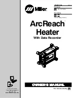 Miller ArcReach Owner'S Manual предпросмотр