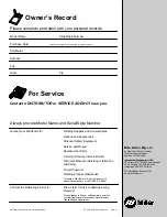 Preview for 80 page of Miller Bobcat 250 Diesel Owner'S Manual