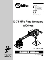 Miller D-74 MPa Plus Owner'S Manual предпросмотр