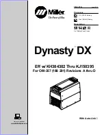 Preview for 69 page of Miller DYNASTY DX Technical Manual