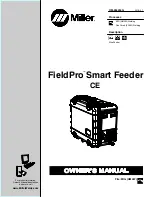 Miller FieldPro Smart Feeder CE Owner'S Manual preview