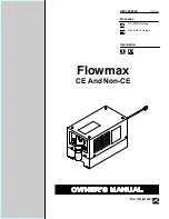 Preview for 1 page of Miller Flowmax Owner'S Manual