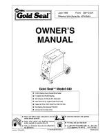 Miller Gold Seal 440 Owner'S Manual preview