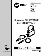 Miller ICE-27T Owner'S Manual preview