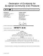 Preview for 4 page of Miller INFINITY 35 Owner'S Manual