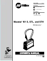 Miller Maxstar 161 S Owner'S Manual предпросмотр