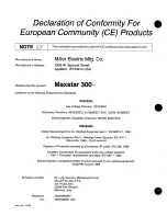 Preview for 4 page of Miller Maxstar 300 Owner'S Manual