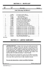 Preview for 16 page of Miller OM-280995C Manual