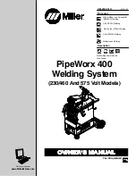 Miller PipeWorx 400 Owner'S Manual предпросмотр