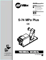 Miller S-74 MPa Plus Technical Manual preview