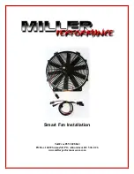 Предварительный просмотр 1 страницы Miller Smart Fan Installation Manual