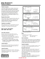 Предварительный просмотр 12 страницы Miller SRL2-M Series Manual