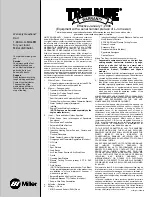 Preview for 81 page of Miller Syncrowave 250 DX Owner'S Manual