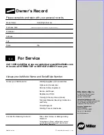 Preview for 56 page of Miller Syncrowave 350 LX  Owner'S Manual