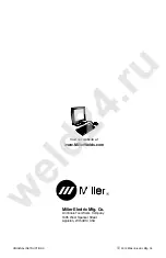 Предварительный просмотр 40 страницы Miller Titanium 1600 Manual