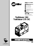 Предварительный просмотр 1 страницы Miller TRAILBLAZER 275 DC Owner'S Manual