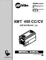 Preview for 1 page of Miller XMT 450 CC Technical Manual