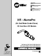 Preview for 1 page of Miller XR-AlumaPro Series Owner'S Manual