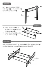 Preview for 7 page of milliard Art Table Assembly Instructions Manual