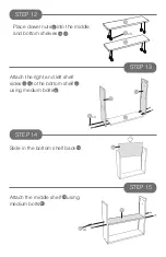 Preview for 9 page of milliard Art Table Assembly Instructions Manual