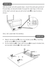 Preview for 11 page of milliard Art Table Assembly Instructions Manual