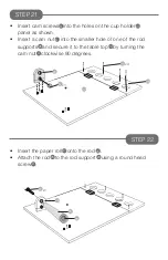 Preview for 12 page of milliard Art Table Assembly Instructions Manual