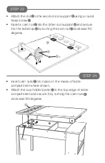 Preview for 13 page of milliard Art Table Assembly Instructions Manual