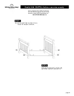 Preview for 8 page of Million Dollar Baby Emily Crib M4791 Assembly And Operation Manual