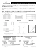 Million Dollar Baby Parker K5101 Assembly And Operation Manual preview