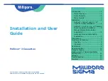 Preview for 1 page of Millipore Sigma Pellicon 3 Cassettes Installation And User Manual