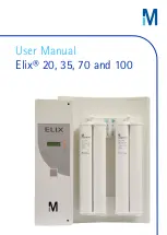 Preview for 1 page of Millipore Elix 35 User Manual