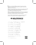 Preview for 2 page of Milltronics InterRanger IR-200 Instruction Manual