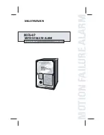 Milltronics MFA-4P Instruction Manual preview