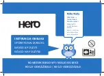 Предварительный просмотр 1 страницы Milly Mally hero Operational Manual