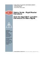 Предварительный просмотр 1 страницы Milnor 30015T5E Safety Manual