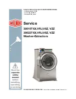 Milnor 30015T6X Service Manual preview