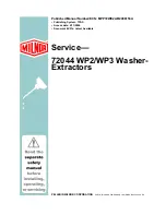 Milnor 72044 WP2 Service Manual предпросмотр