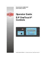 Предварительный просмотр 1 страницы Milnor E-P OneTouch Operator'S Manual