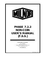 Milnor Girbau SLI User Manual preview