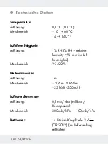 Предварительный просмотр 160 страницы Milomex 45533 Operation And Safety Notes