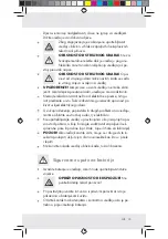 Предварительный просмотр 13 страницы Milomex 71942 Operation And Safety Notes