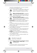 Предварительный просмотр 19 страницы Milomex 71942 Operation And Safety Notes