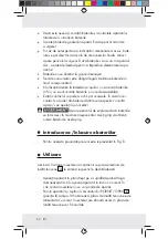 Предварительный просмотр 20 страницы Milomex 71942 Operation And Safety Notes