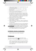 Предварительный просмотр 38 страницы Milomex 71942 Operation And Safety Notes