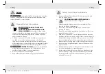 Предварительный просмотр 4 страницы Milomex AURIOL Z30312A Operation And Safety Notes